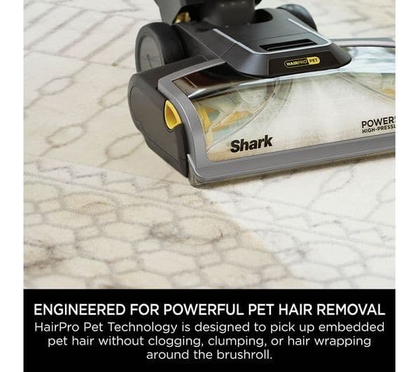 SHARK CarpetXpert HairPro Pet with StainStriker EX300UK Upright Carpet Cleaner - Silver & Fuchsia - Image 4