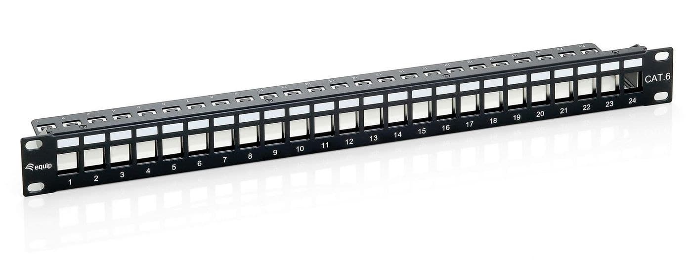 PatchPanel Cat.6 24 Port equip