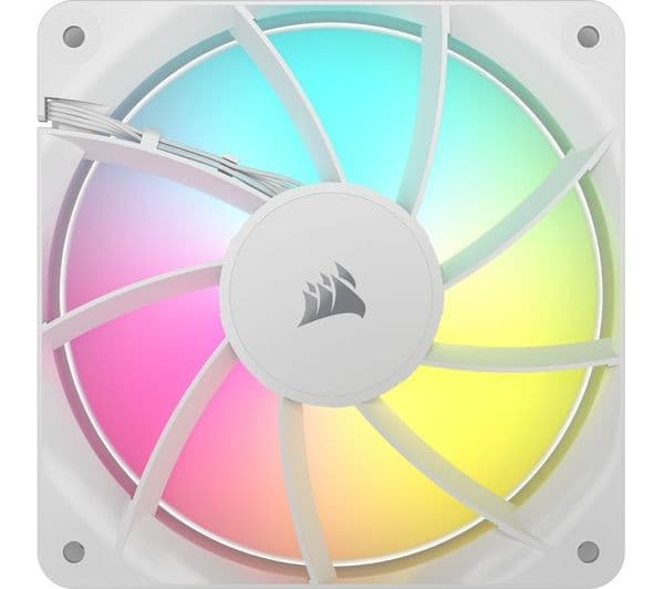 CORSAIR RS120 ARGB 120 mm PWM Case Fan - Triple Pack, White - Image 3