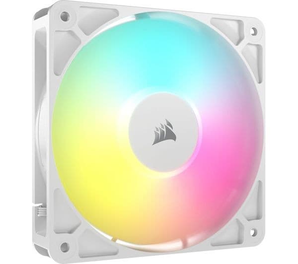 CORSAIR RS120 ARGB 120 mm PWM Case Fan - Triple Pack, White - Image 5