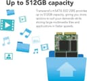 Transcend MSA230S 256GB mSATA Internal SSD SATA III 6Gb/s TS256GMSA230S thumbnail 4
