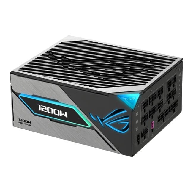 ASUS ROG THOR 1200W Platinum III ATX 3.1 80 PLUS Platinum Fully Modular PSU Power Supply - Black - Image 4