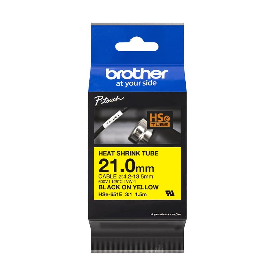 Brother HSE-651E label-making tape - Image 1