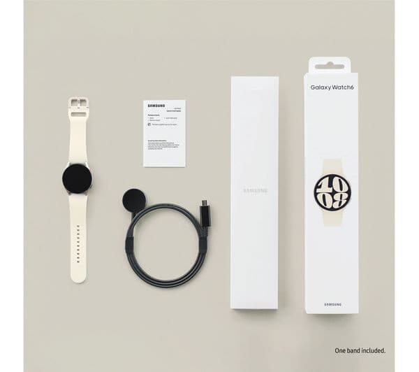 Samsung Galaxy Watch6 40mm 4G Smartwatch - Cream - Image 7