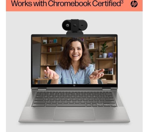 HP 320 Full HD Webcam Black - Image 7