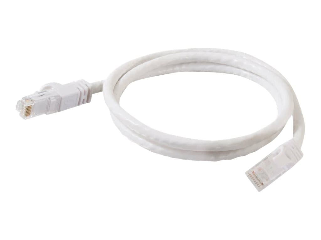 C2G Cat6 Snagless Booted Unshielded (UTP) Network Patch Cable 3m White - Image 1