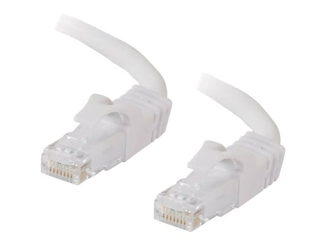 C2G Cat6 Snagless Booted Unshielded (UTP) Network Patch Cable 3m White - Image 2