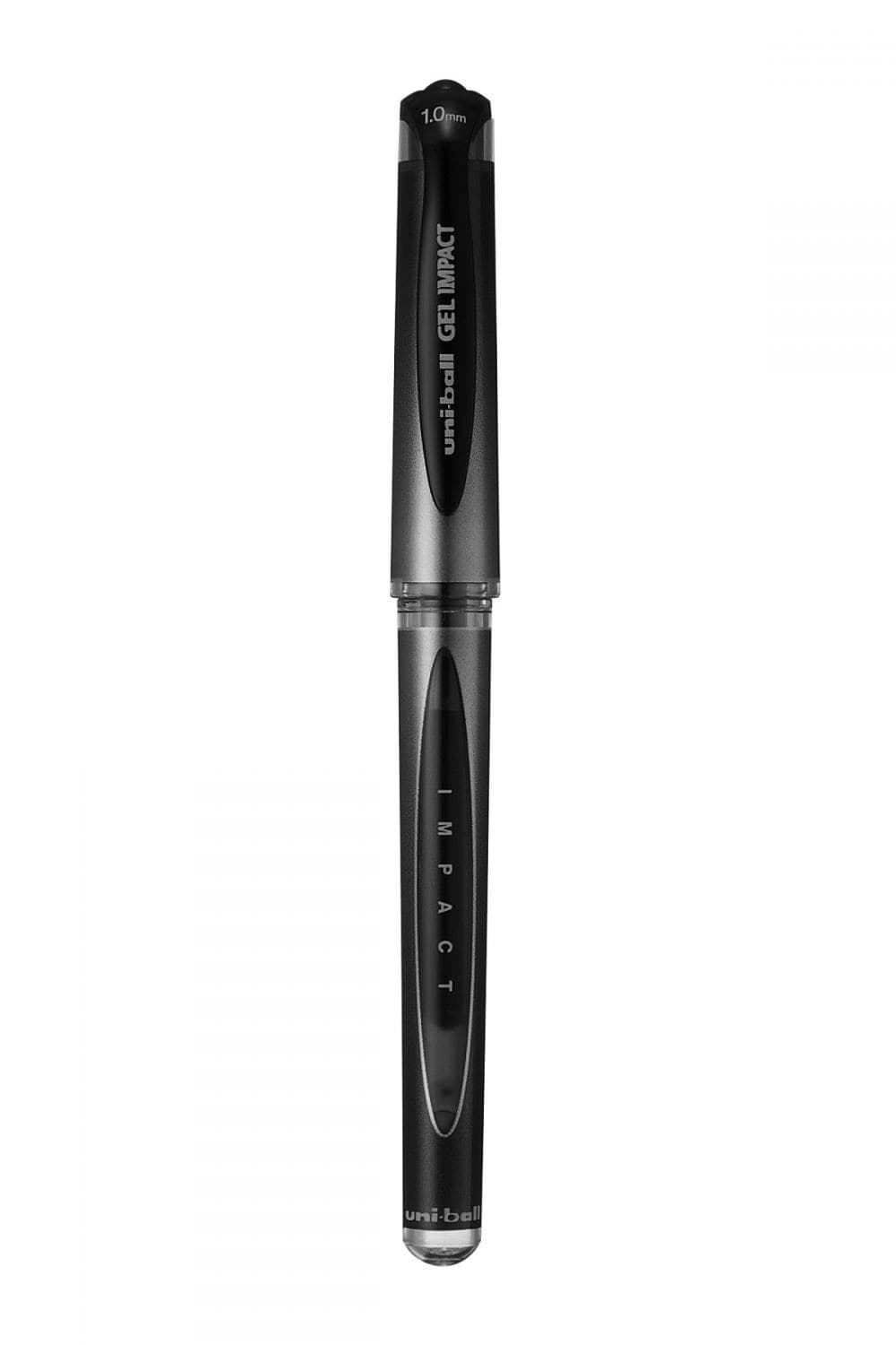 uni-ball Signo Gel Impact UM-153S 12 Pack Black Rollerball Pen 1.0mm Broad Nib