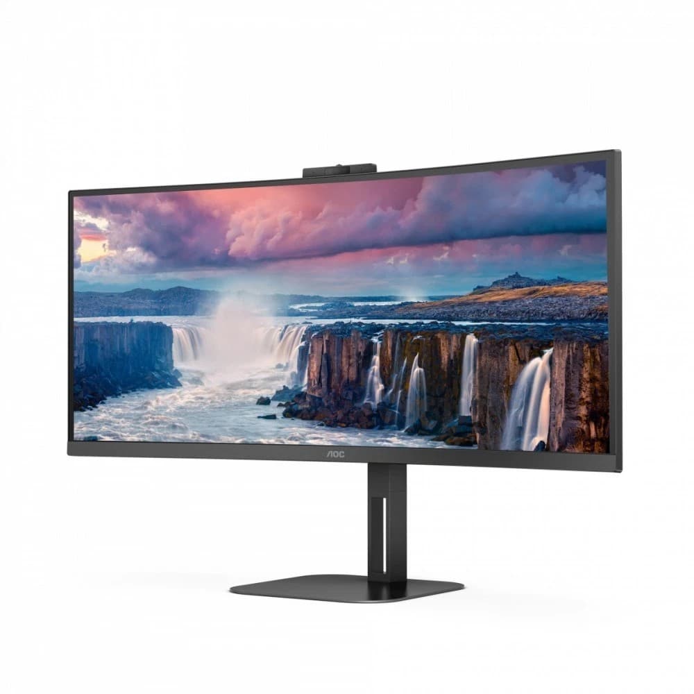 AOC CU34V5CW/BK V5 Series 34" Curved UWQHD 3440 x 1440 100Hz VA LED Monitor - HDR - Image 7