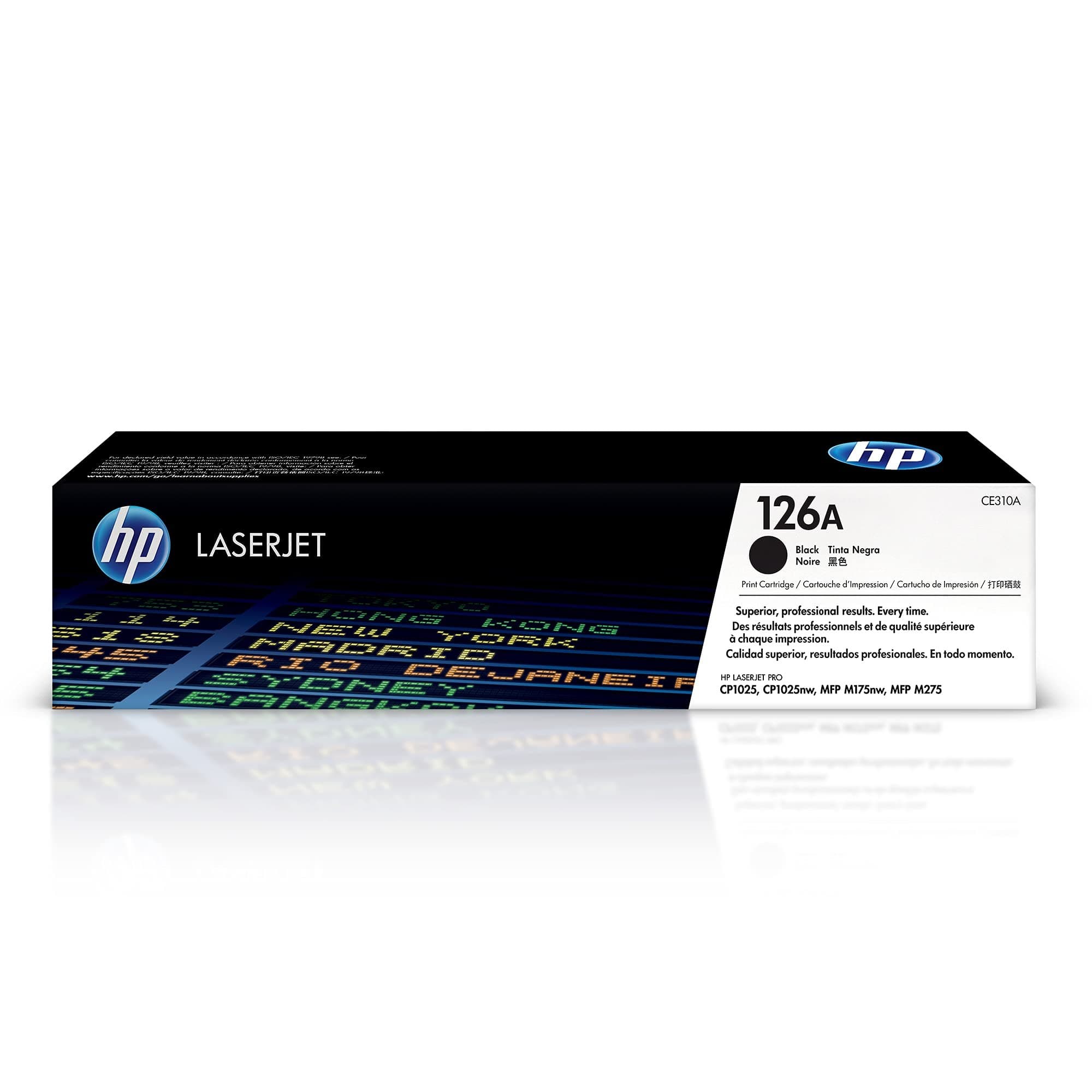 HP CE310A 126A Original LaserJet Toner Cartridge - Black