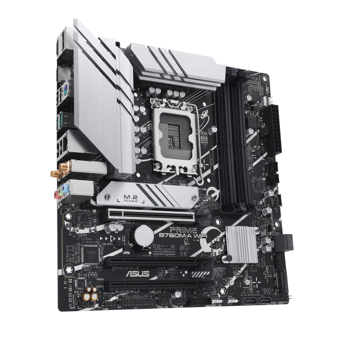 ASUS PRIME B760M-A WIFI Intel B760 LGA 1700 DDR5 micro ATX - Image 3