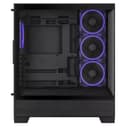 ASUS A31 PLUS TG ARGB Tempered Glass Mid Tower ATX Gaming PC Case - Black thumbnail 4