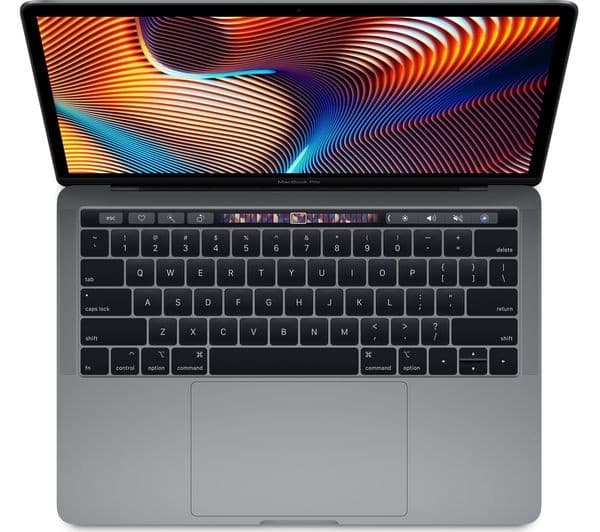 APPLE 13" MacBook Pro with Touch Bar (2019) - Intel Core i5, 8 GB RAM, 256 GB SSD, Space Grey - Image 3