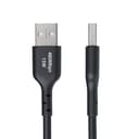 StarTech.com 3m (9.8ft) USB-A to USB-C Charging Cable, Charge & Sync, 3A, USB 2.0, TPE Jacket - Black USB Charging Cord thumbnail 2