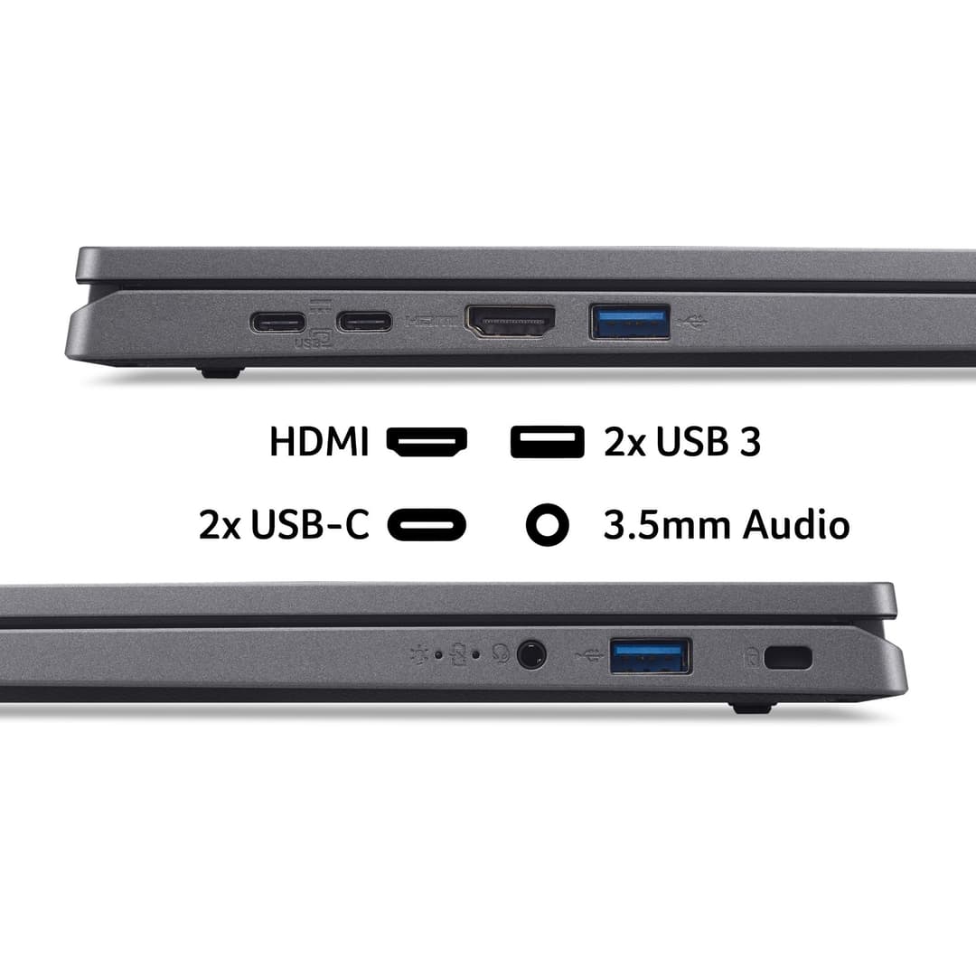 Acer Aspire Go Intel AG17-31P-33KH Intel Core 3 N355 8GB RAM 128GB SSD 17.3" Full HD Windows 11 Home S Laptop - Image 8