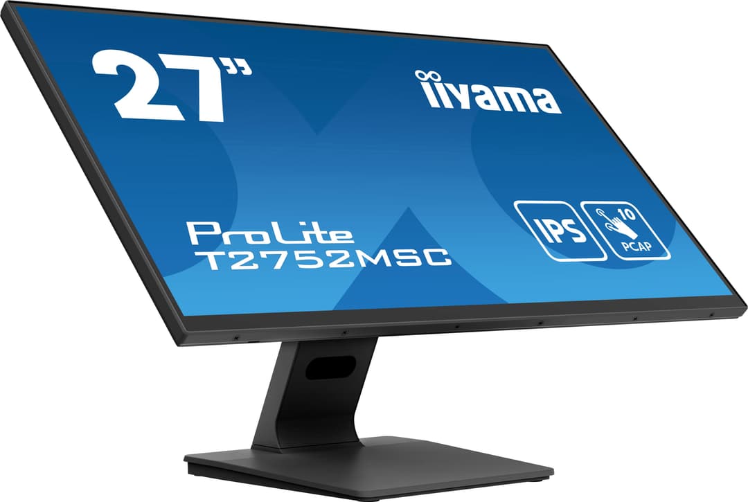 iiyama ProLite T2752MSC-B1 computer monitor 68.6 cm (27") 1920 x 1080 pixels Full HD LED Touchscreen Black - Image 1