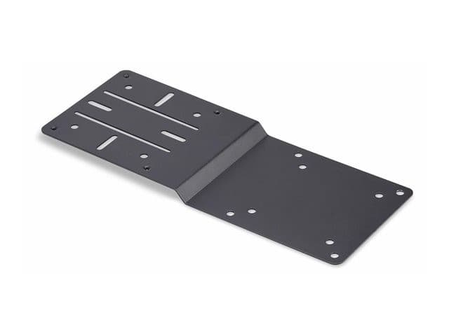 StarTech.com VESA Mounting Bracket for NUC/Thin Clients or Laptop Docking Stations - VESA 75x75/100x100 Compatible Steel Extension Plate - Black (DOCK-NUC-VESA-MOUNT) - Image 5