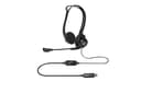 Logitech 960 USB Stereo Headset with Noise Cancelling Microphone - Black thumbnail 3