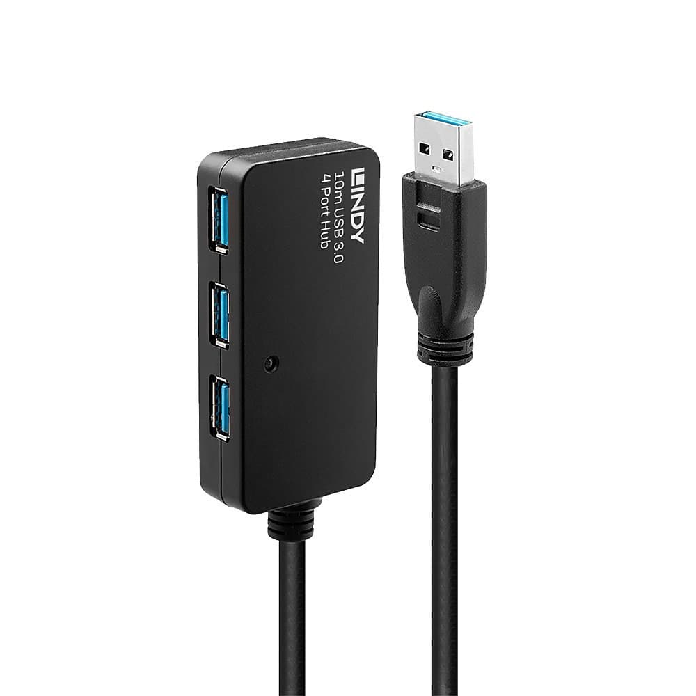 Lindy 10m USB 3.0 Active Extension Pro Hub - Image 1
