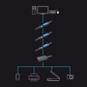 Lindy 10m USB 3.0 Active Extension Pro Hub thumbnail 4