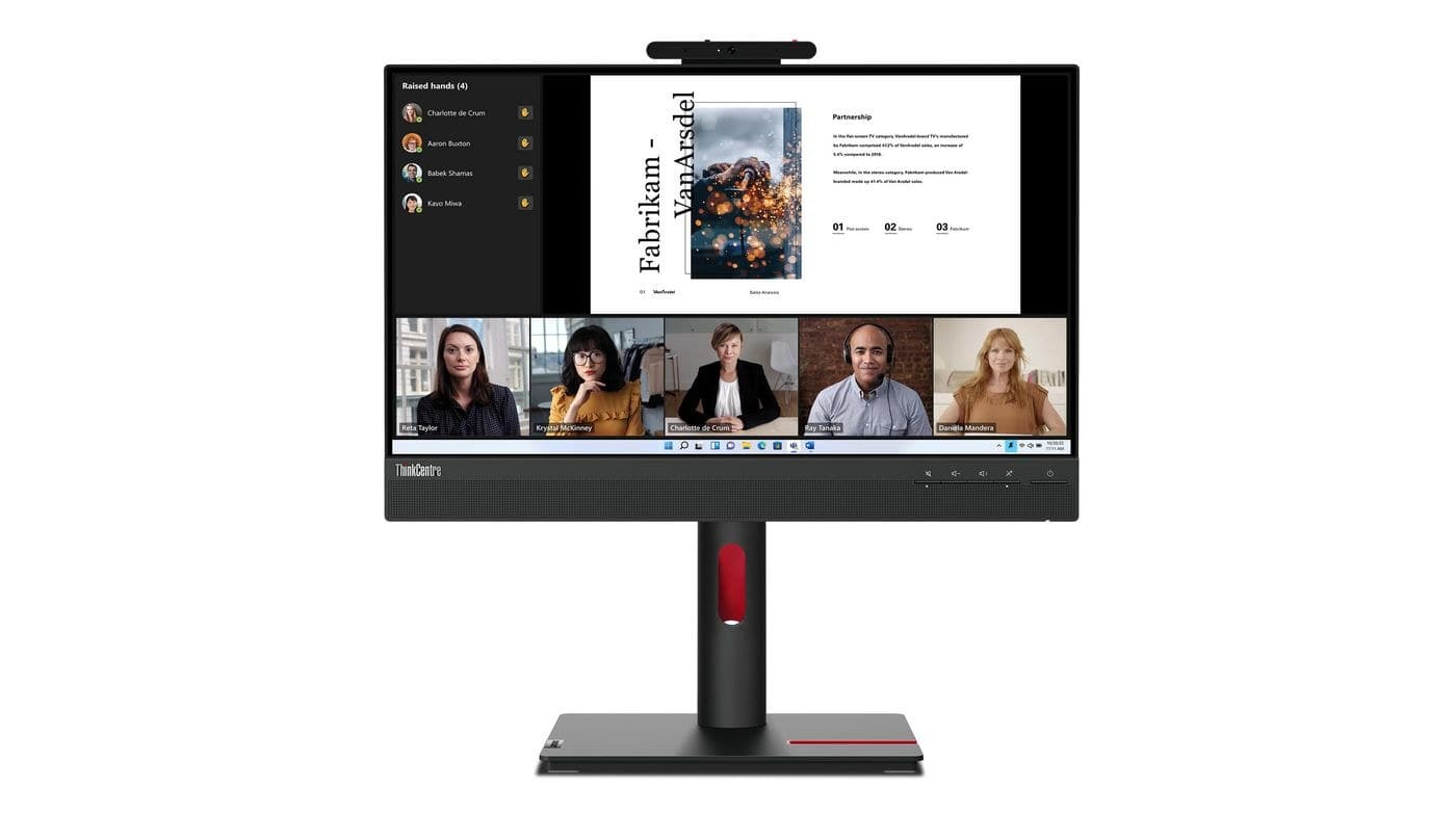 Lenovo ThinkCentre Tiny-In-One 22 Gen 5 21.5" Full HD IPS Monitor