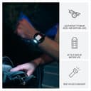 Garmin Forerunner 970 GPS Running Triathlon Smartwatch 47mm 1.4 Inch AMOLED 32GB Sapphire Lens LED Flashlight - Black thumbnail 4
