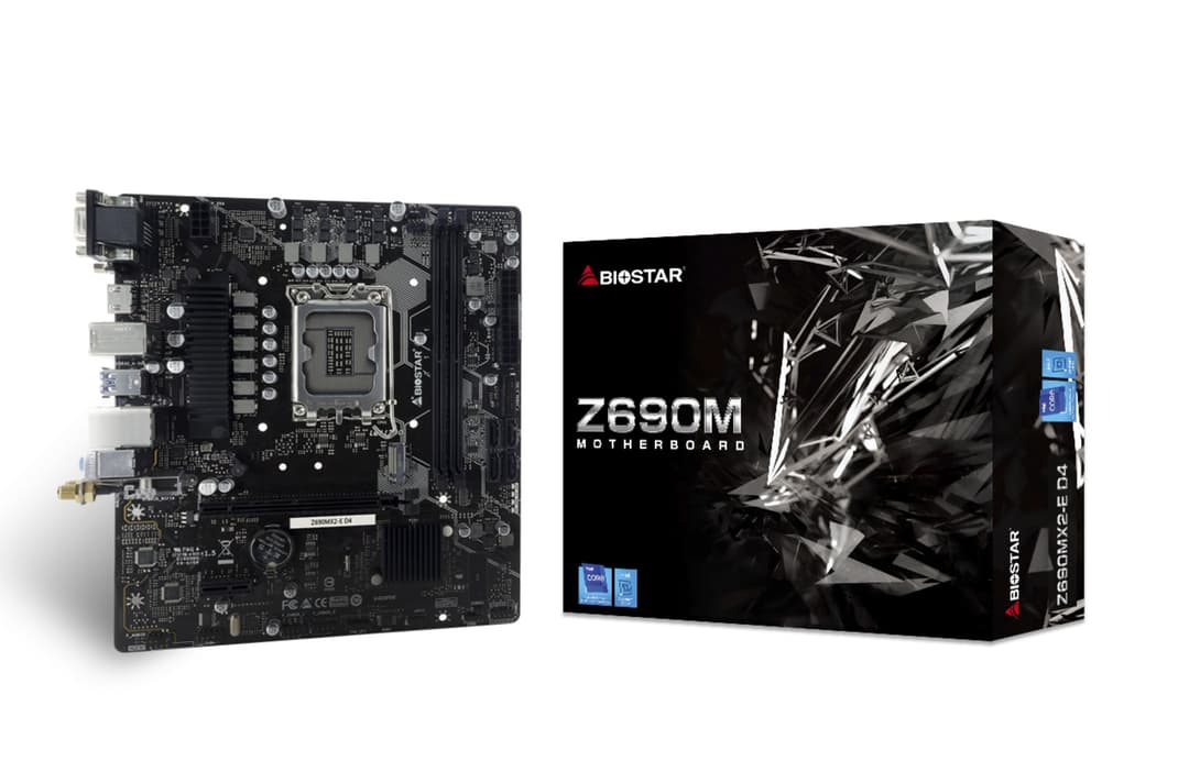 Biostar Z690MX2-E D4 Motherboard Intel Z690 LGA 1700 DDR4 Micro ATX - Image 4