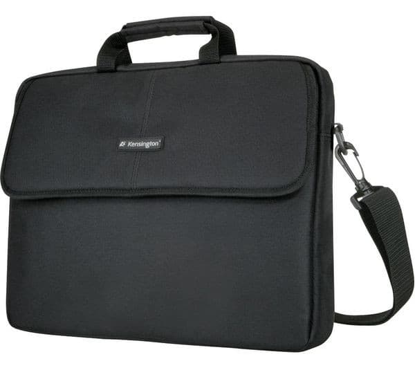 Kensington SP17 17" Classic Laptop Sleeve with Shoulder Strap - Black