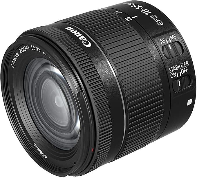 Canon EF-S 18-55mm f/4-5.6 IS STM Lens Black - Image 3