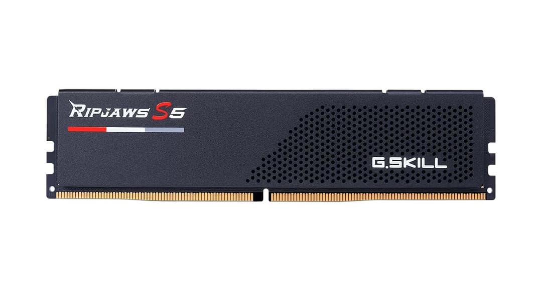 G.Skill Ripjaws S5 F5-6000J4048F24GX2-RS5K memory module 48 GB 2 x 24 GB DDR5 6000 MHz CL40 288-pin DIMM Black - Image 3