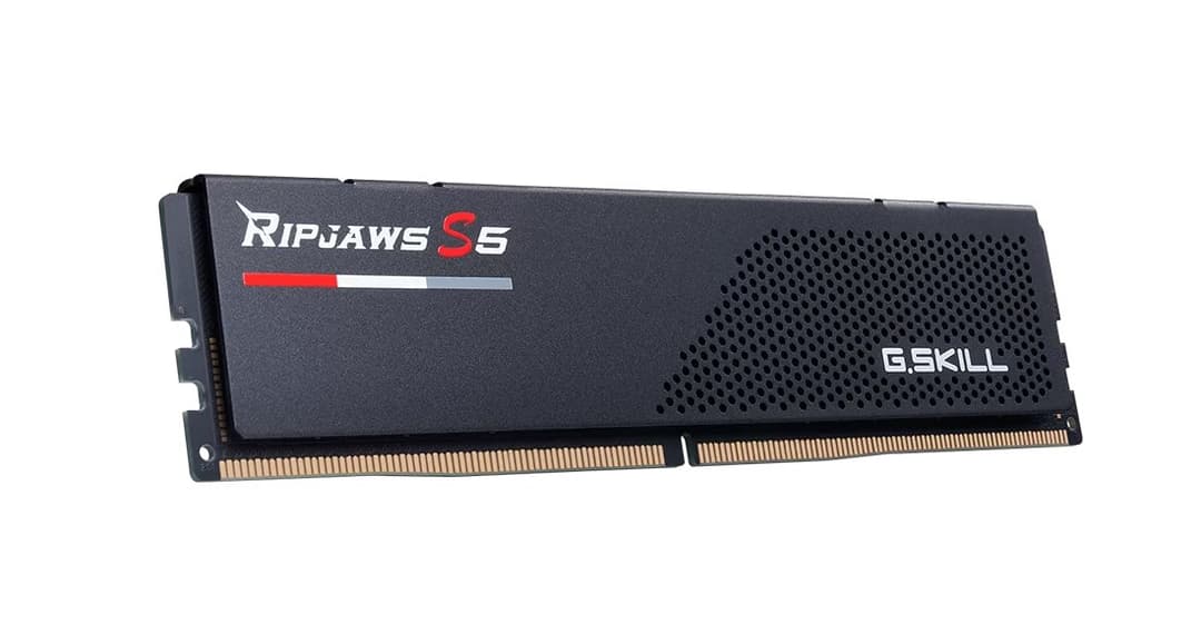 G.Skill Ripjaws S5 F5-6000J4048F24GX2-RS5K memory module 48 GB 2 x 24 GB DDR5 6000 MHz CL40 288-pin DIMM Black - Image 4