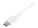StarTech USB-A to USB-C Cable 2m White thumbnail 4