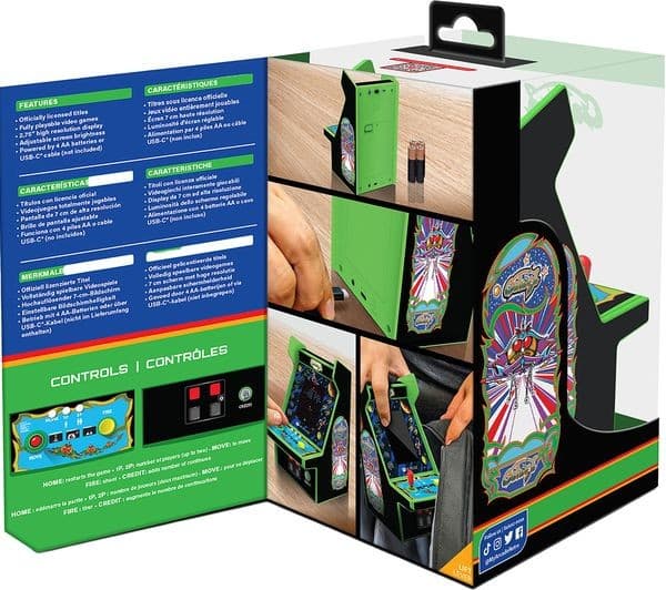 My Arcade Galaga / Galaxian Micro Player Pro Portable Retro Arcade (DGUNL-4195) - Image 3