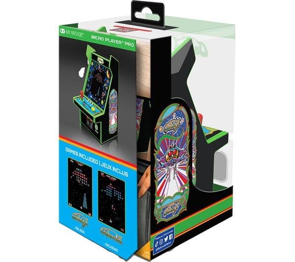 My Arcade Galaga / Galaxian Micro Player Pro Portable Retro Arcade (DGUNL-4195) - Image 4