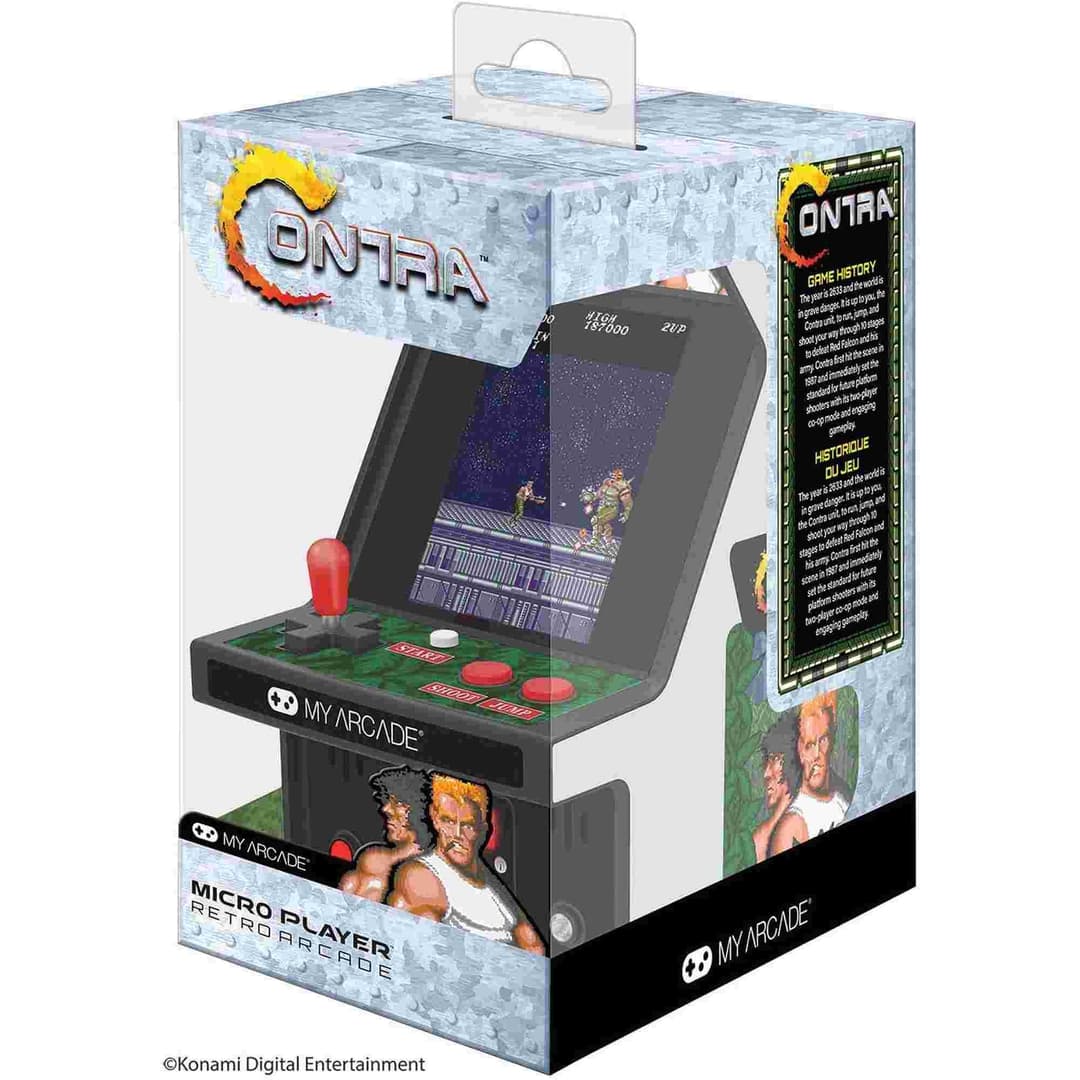 My Arcade Contra Micro Player Pro 6.7" Portable Retro Arcade (Premium Edition) - Image 2