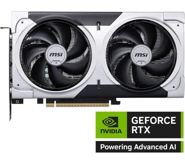 MSI GeForce RTX 5060 Ti 8GB Graphics Card White - Image 2