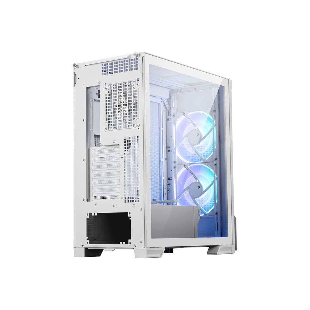 MSI MPG VELOX 300R AIRFLOW PZ Tempered Glass Mid Tower PC Case - White - Image 5
