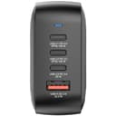 Verbatim Mini GaN Charger 100W 4 Port US plug with EU and UK adaptors thumbnail 2