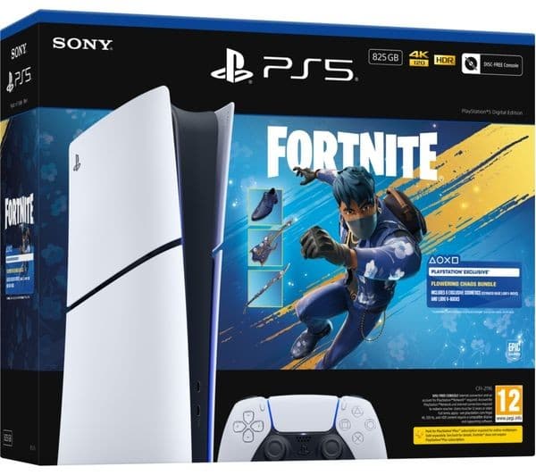 Sony PlayStation 5 Digital Edition Fortnite Bundle Console - Image 3