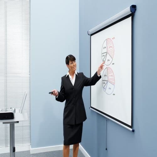Nobo Projection Screen Wall Mounted 2000x1513mm - Image 4