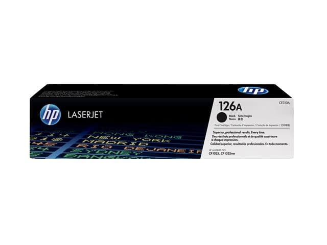 HP 126A Original LaserJet Toner Cartridge (CE310A) for LaserJet Pro CP1025 - Black - Image 2