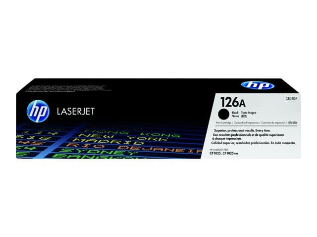 HP 126A Original LaserJet Toner Cartridge (CE310A) for LaserJet Pro CP1025 - Black - Image 4