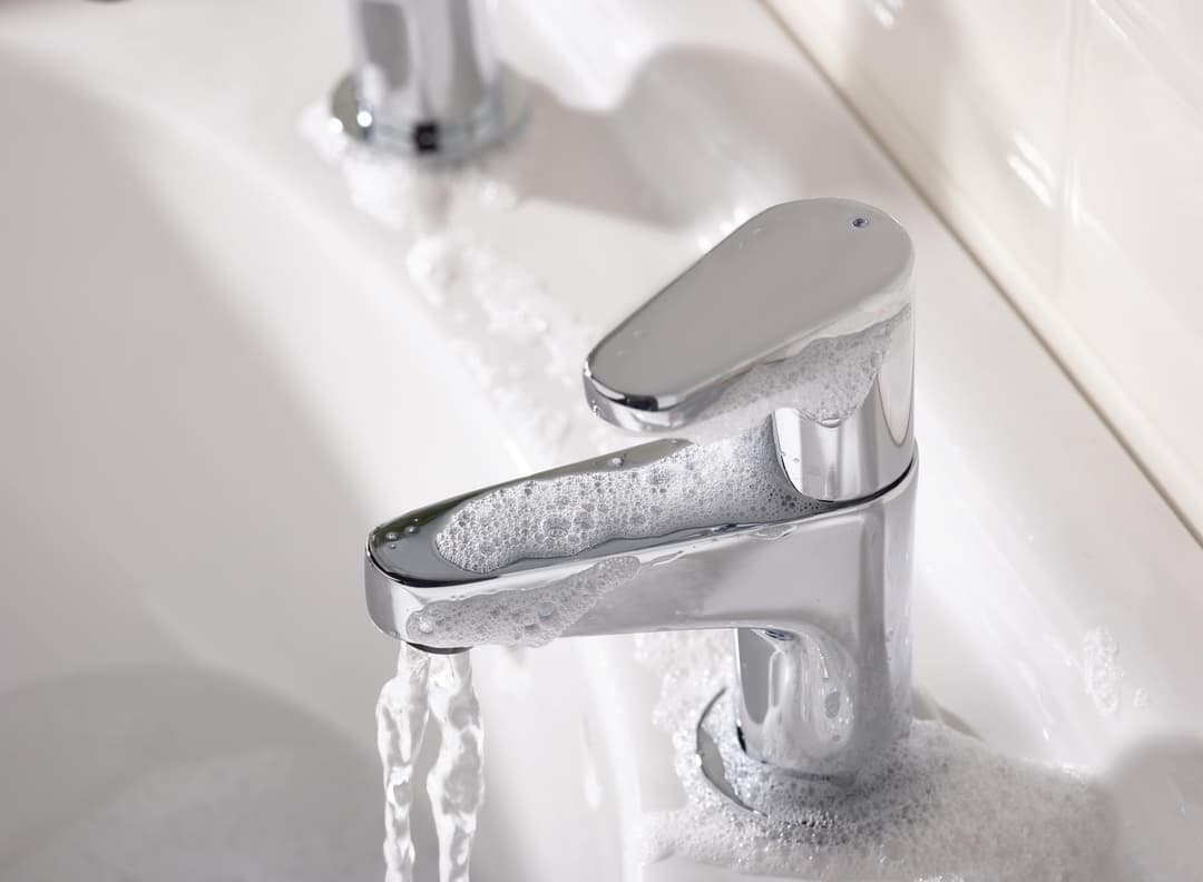 Bristan Quest QST 1/2 C Bathroom Taps - Chrome - Image 2