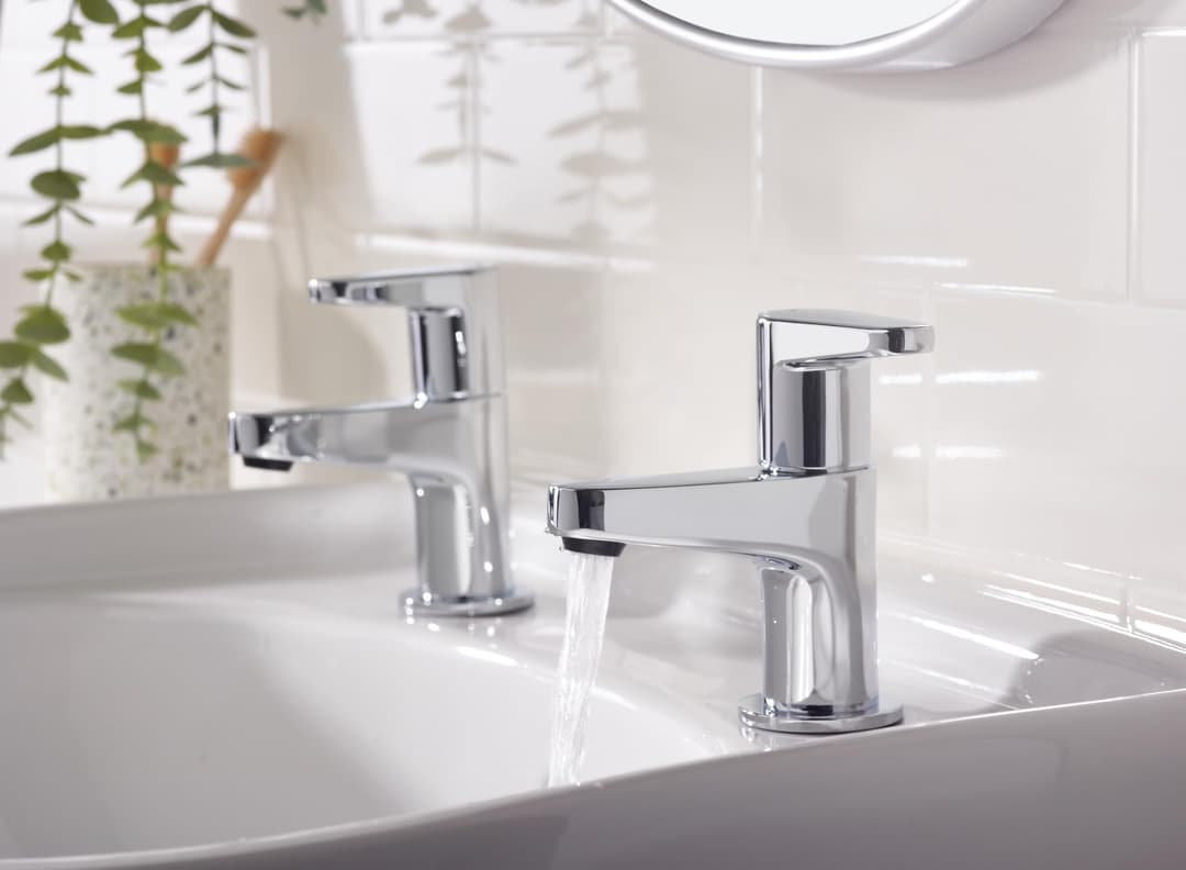 Bristan Quest QST 1/2 C Bathroom Taps - Chrome - Image 8