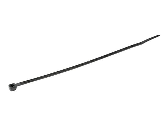 StarTech CBMZT8B Cable Ties 20cm 100-Pack Black - Image 3