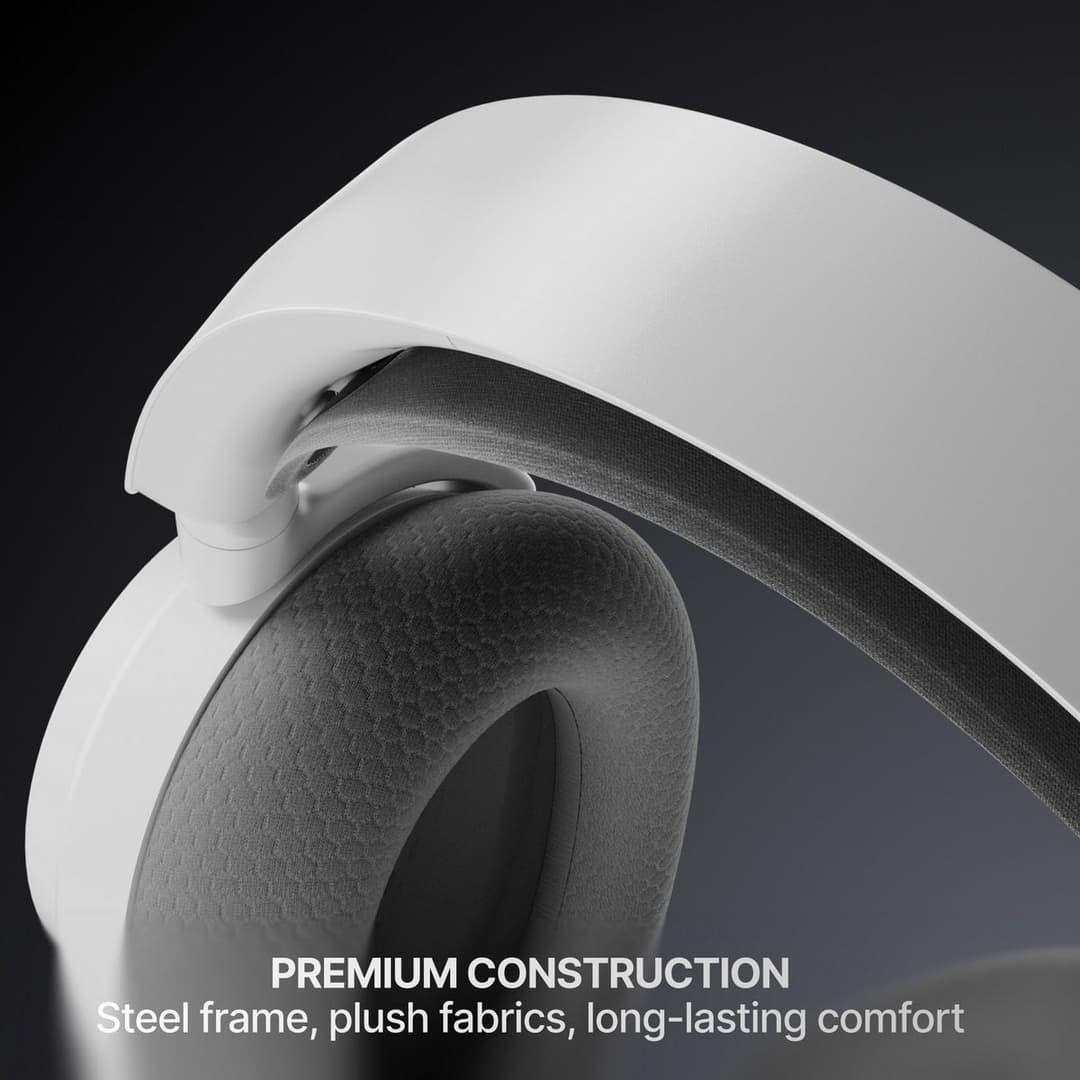 SteelSeries Arctis Nova 7P Wireless Gaming Headset - White - Image 7