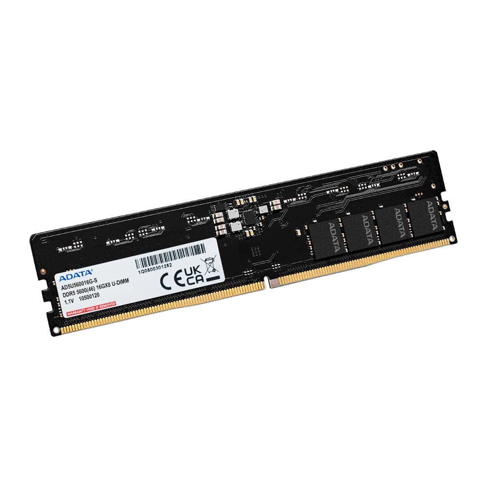 ADATA Premier AD5U560016G-S 16GB (1 x 16GB) DDR5 5600MHz CL46 U-DIMM Desktop Memory - Image 2