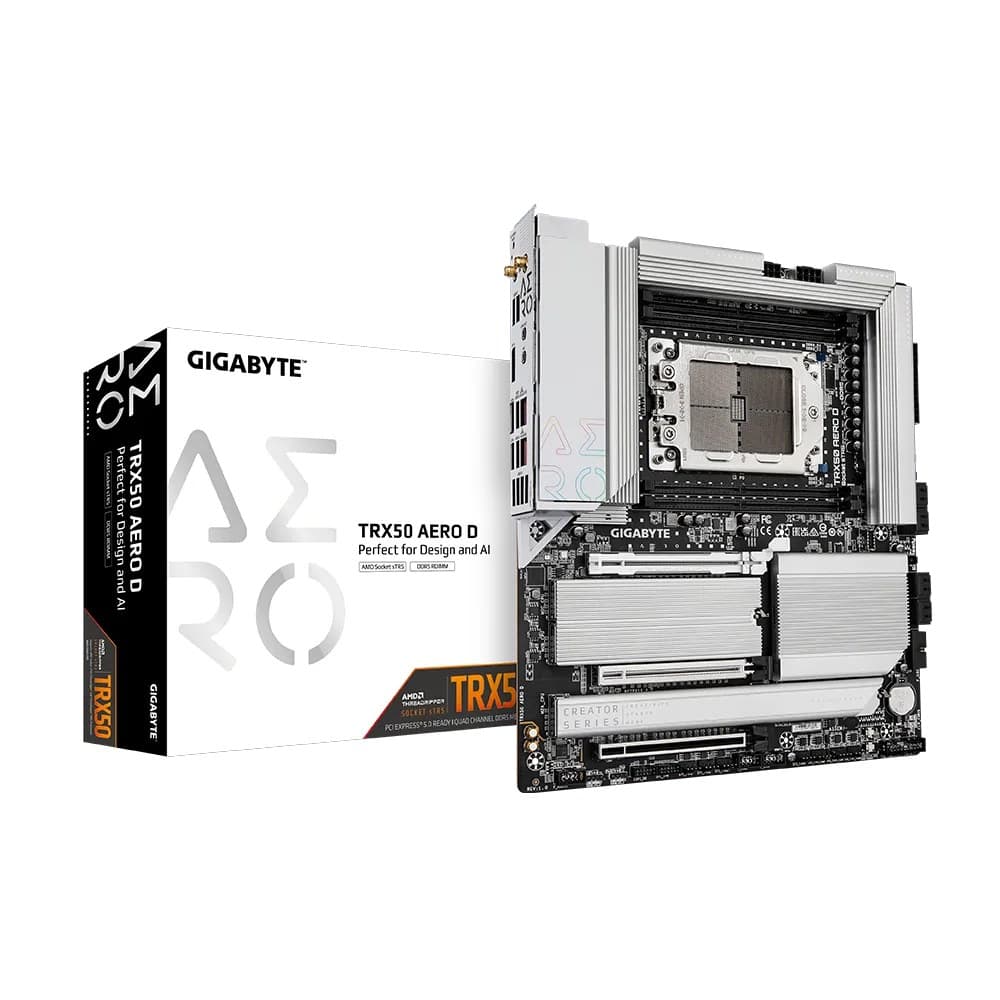 Gigabyte TRX50 AERO D motherboard AMD TRX50 Socket sTR5 Extended ATX - Image 1