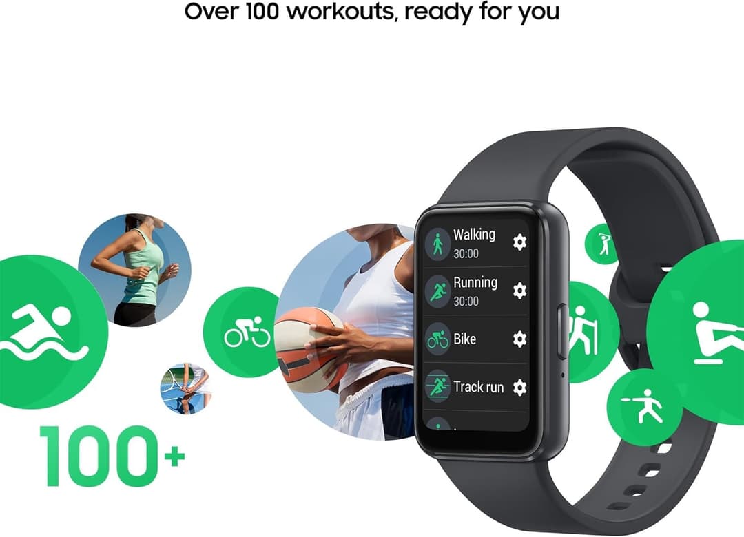 Samsung Galaxy Fit3 Fitness Tracker Gray - Image 5