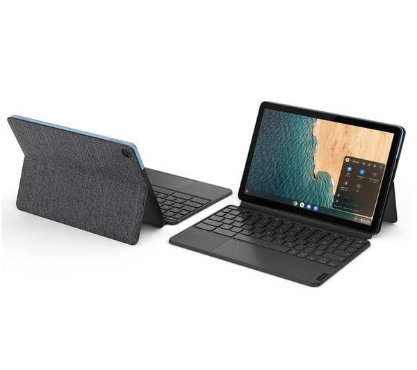 Lenovo IdeaPad Duet 10.1" Chromebook MediaTek P60T 4GB 64GB Blue & Grey - Image 2